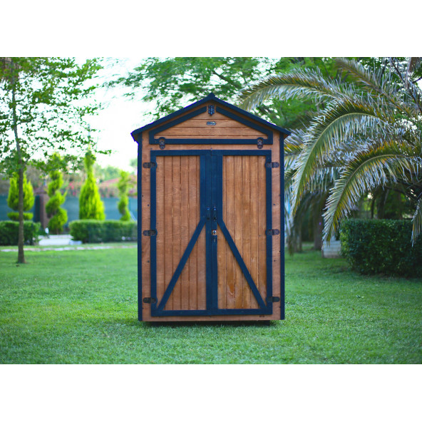 Mandu Ahşap Bahçe Depolama Dolabı 850 Lt - 4