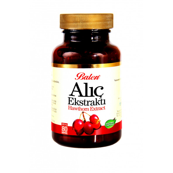 Balen Alıç Meyvesi Ekstraktı Kapsül 80 X 375 mg