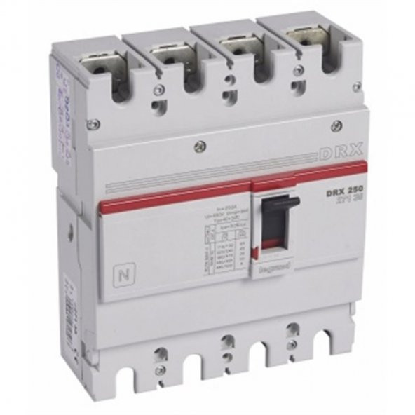 Legrand Drx 250 Amper 4 Kutup Kompakt Şalter 427135