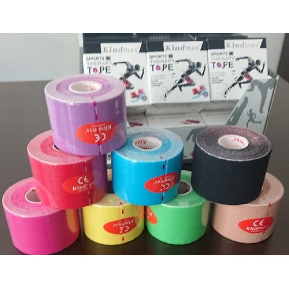 Kindmax Kinesiology Tape Ağrı Bandı 5cm x 5mt - 9
