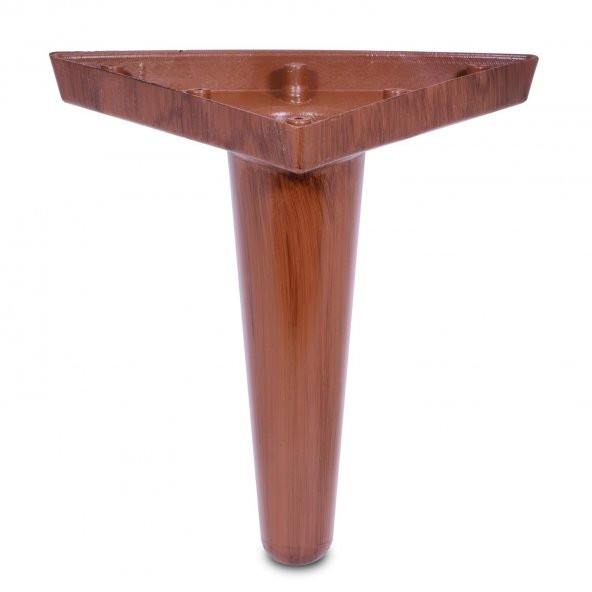 Mobilya Kanepe Sehpa Puf Koltuk Ayağı Kahverengi Baza Ayak 18 cm ürün görseli