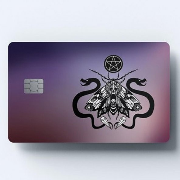 MYSTİCAL KART KAPLAMA STİCKER