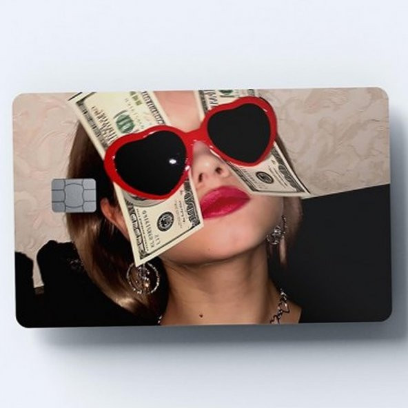 MONEY GİRLS KART KAPLAMA STİCKER
