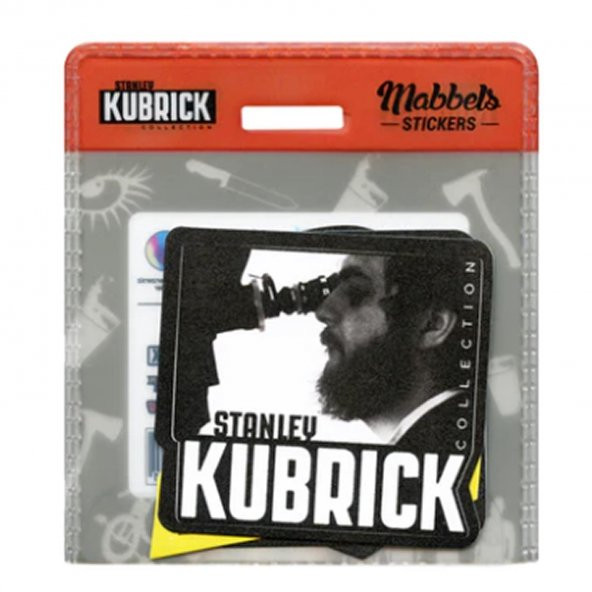 STANLEY KUBRICK TASARIM STİCKER SET - 6