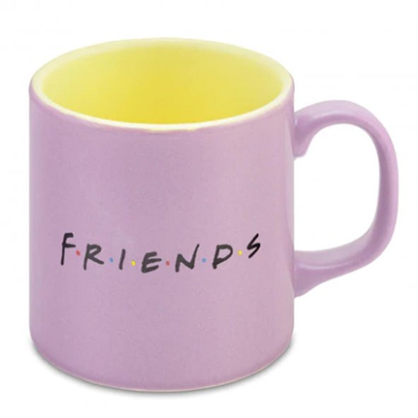 MUG FRİENDS SARI ÇERÇEVE TASARIMLI KUPA - 2
