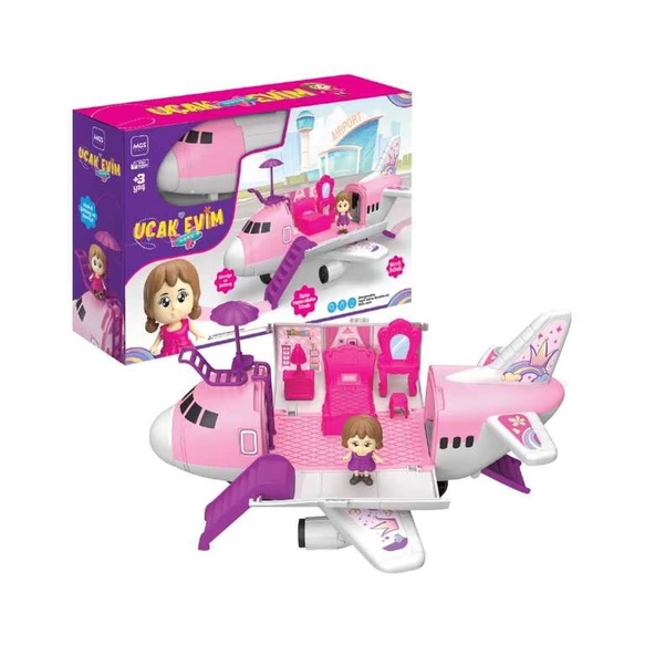40 cm Uçak Evim Oyun Seti 9599 ürün görseli