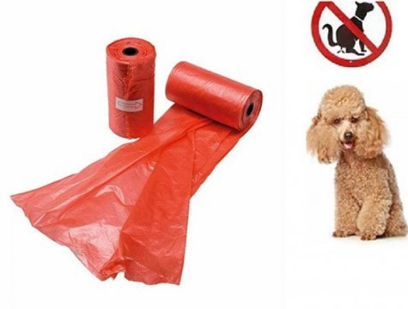 Evcil Hayvan Köpek Dışkı Toplama Poşeti 3 Paket