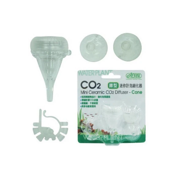 Ista Mini Seramik Akvaryum Co2 Difüzör (Hortum Kıvrım Aparatlı)