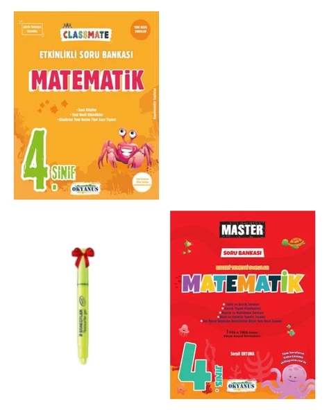4.Sınıf Classmate Matematik ve Master Matematik