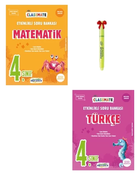 4.Sınıf Classmate Matematik ve Türkçe