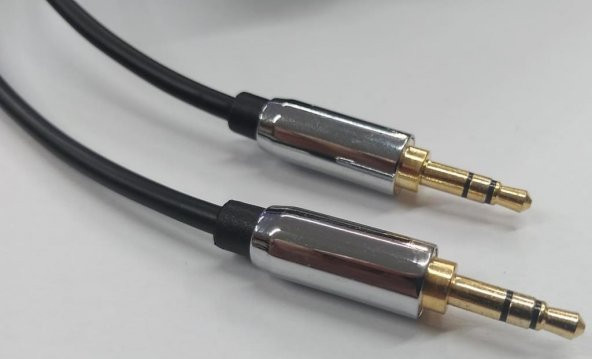 3.5 mm Stereo Kaliteli Aux Ses Kablosu - 1.5 Metre