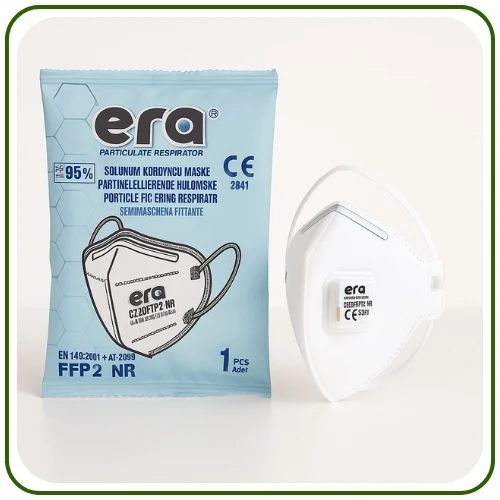 Era Filtreli Katlanır Solunum Maskesi | 4210 V FFP2 NR D