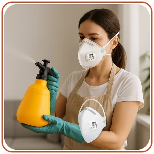 Era Filtreli Katlanır Solunum Maskesi | 4210 V FFP2 NR D - 2