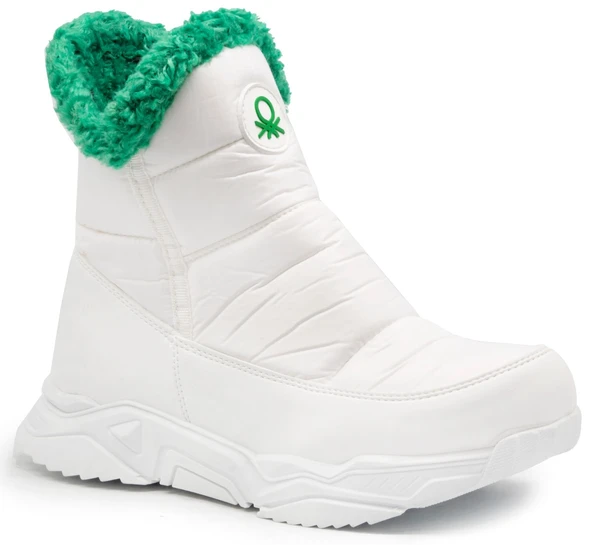 United Colors of Benetton Bnt 23K 30400 Beyaz Bayan Ayakkabı Çizme-Bot Bot ürün görseli