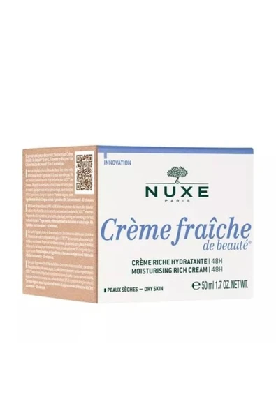 NUXE Creme Fraiche 48h Nemlendirici Yoğun Bakım Kremi 50 Ml 3264680029028