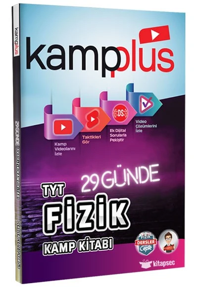 TYT Fizik Kampplus 29 Günde Kamp Kitabı Tonguç Akademi