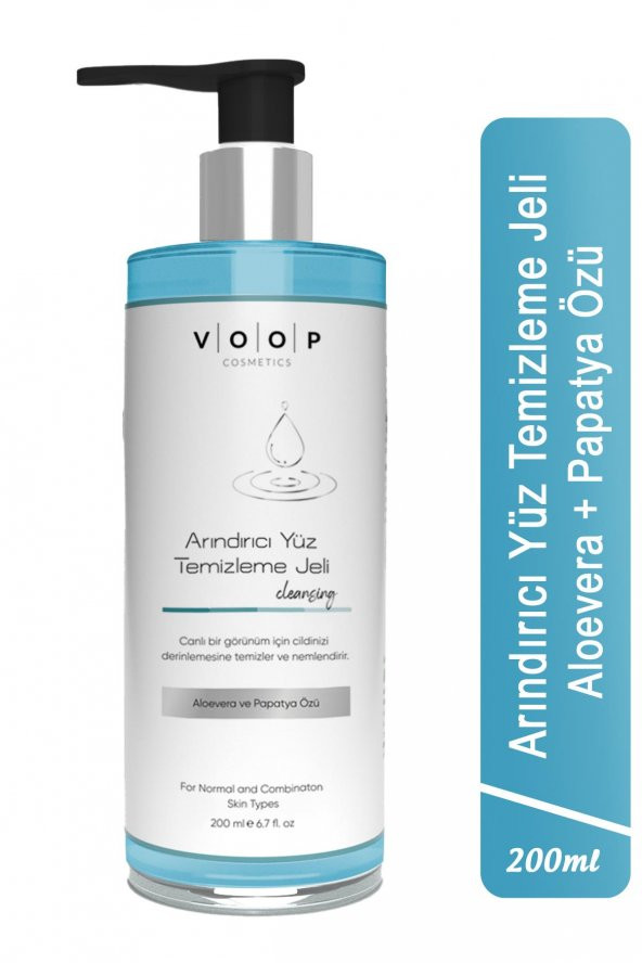 VOOP Arındırıcı Yüz Temizleme Jeli 200 ml