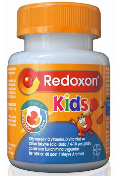 Bayer Redoxon Kids Çiğneme Tableti 8699546080045