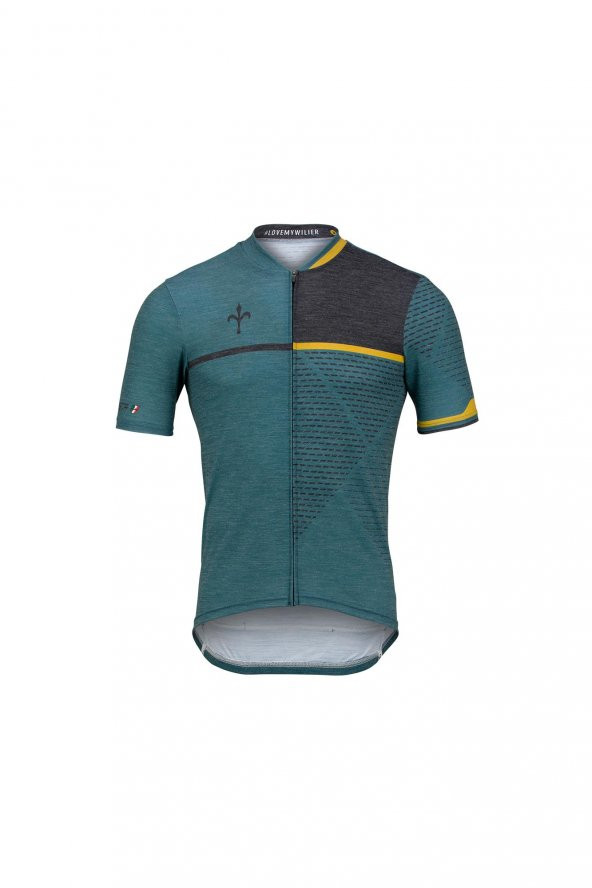 Wilier Triestina Maglia Gravel Brave Forma Green S - Resim 2