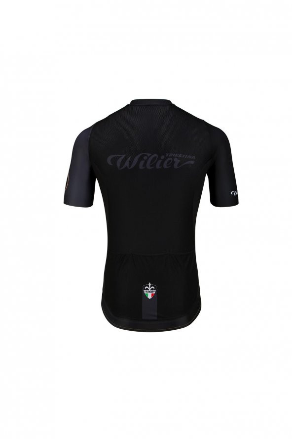 Wilier Triestina WL285BL Maglia Cycling Club Uomo Siyah Forma (L) - Resim 2