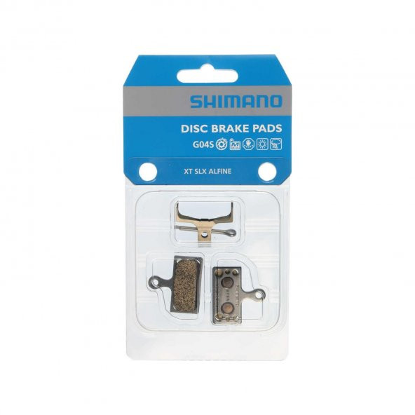 Shimano G04S Metal Disk Fren Balatası (Yay/Pim dahil)