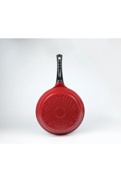 PRİMANOVA ANTHONY ALÜMİNYUM KIZARTMA TAVASI 28CM KIRMIZI - 2