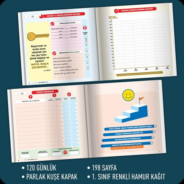 Adeda Dikkati Güçlendirme Seti 12 Yaş ve Motivasyon Defteri - Resim 5