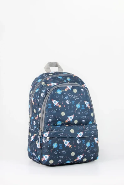 Cambridge Polo Club 3'lü Okul Çanta Seti Planet / PLCAN2079.301 - Resim 6