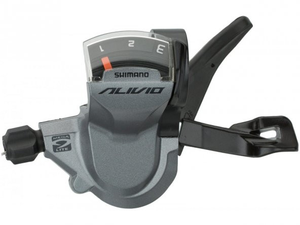 Shimano Sl-M4000 Alivio 3 Vites Göstergeli Kablo Dahil Sol Vites Kolu