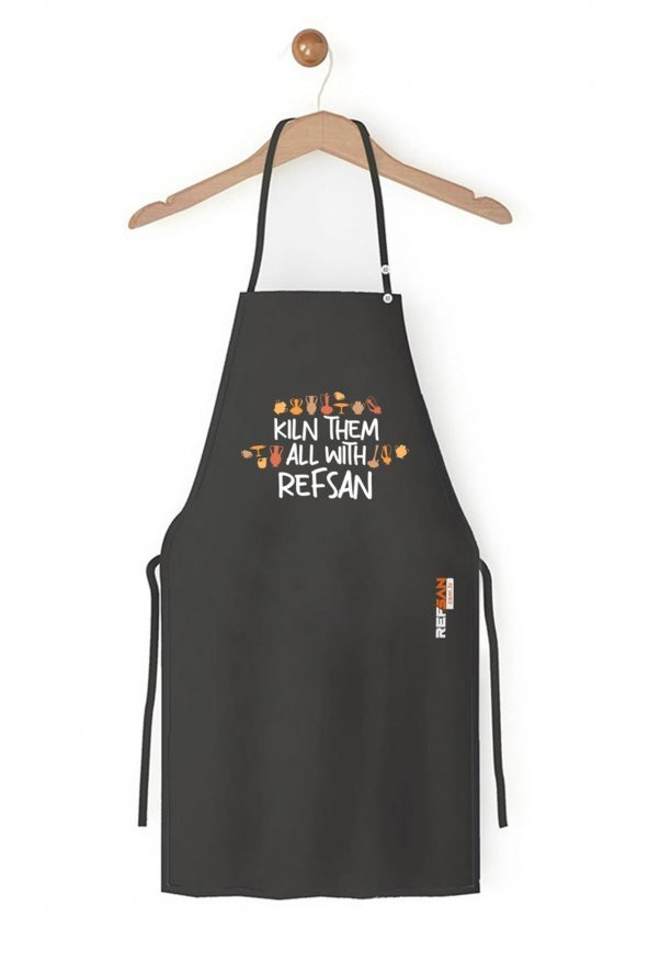 Renkli Stylish Atölye Önlüğü - Kiln Them ürün görseli