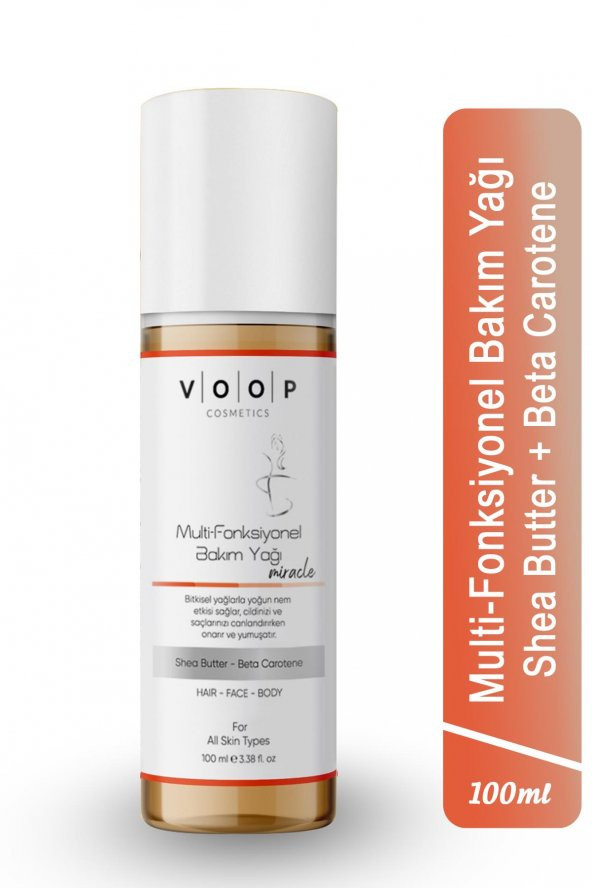VOOP Multi-Fonksiyonel Bakım Yağı 100 ml - 9