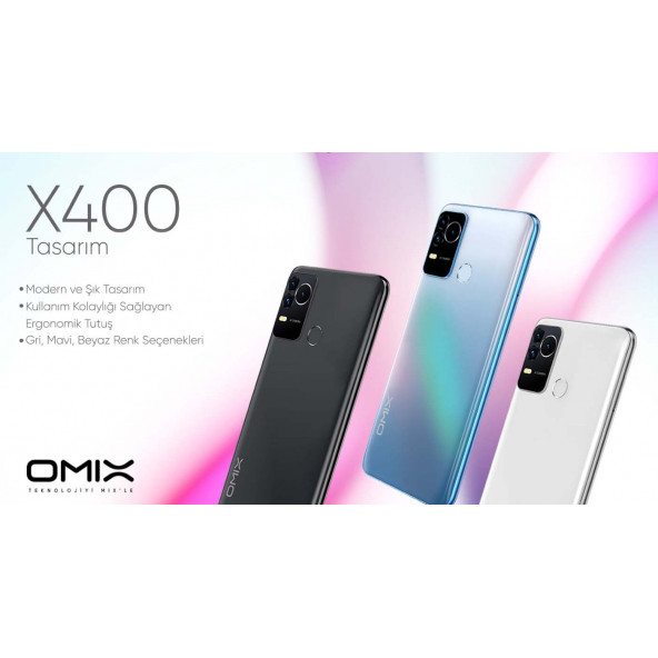 OMİX X400 4GB/128GB