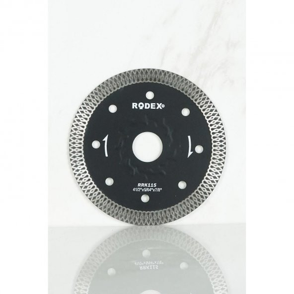 Rodex Slim Elmas Beton Tuğla Granit Kesme Kesici Diski 115 mm - 2