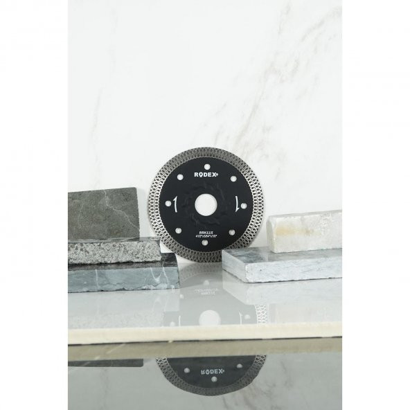 Rodex Slim Elmas Beton Tuğla Granit Kesme Kesici Diski 115 mm - 5