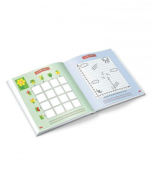 COORDINATE (7+ Yaş) / IQ Dikkat Ve Yetenek Geliştiren Kitaplar Serisi - Resim 2