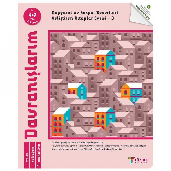 Davranışlarım (4-7 Yaş) Duygusal ve Sosyal Becerileri Geliştiren Kitaplar Serisi-1 - 2