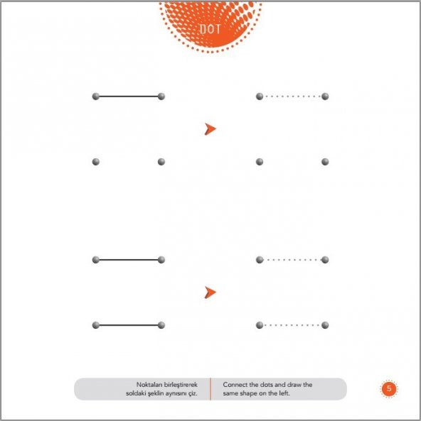 DOT (3-4 Yaş) / IQ, Dikkati Güçlendirme Seti-Anasınıfı - TÜZDER Yayınları - 2