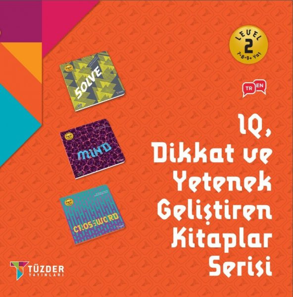 LEVEL-2 (7-9+ Yaş) / IQ Dikkat Ve Yetenek Geliştiren Kitaplar Serisi