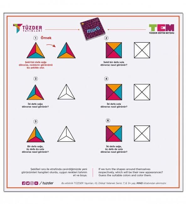 LEVEL-2 (7-9+ Yaş) / IQ Dikkat Ve Yetenek Geliştiren Kitaplar Serisi - 4