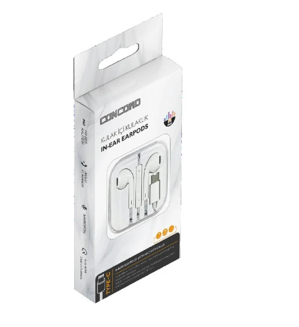 Concord C901 Typc Girişli Kablolu  Kulaklık - 3