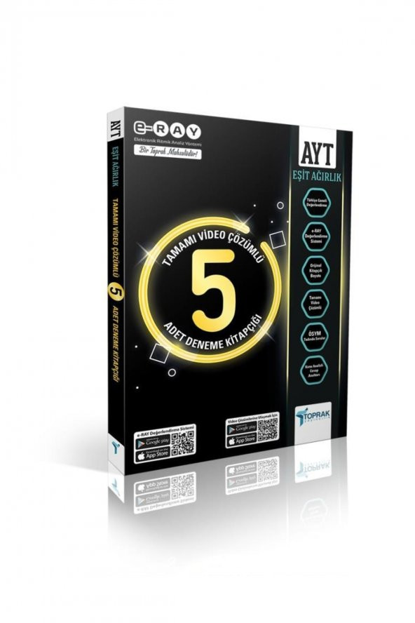 Toprak Ayt 5Li Paket Deneme (Eşit Ağırlık)