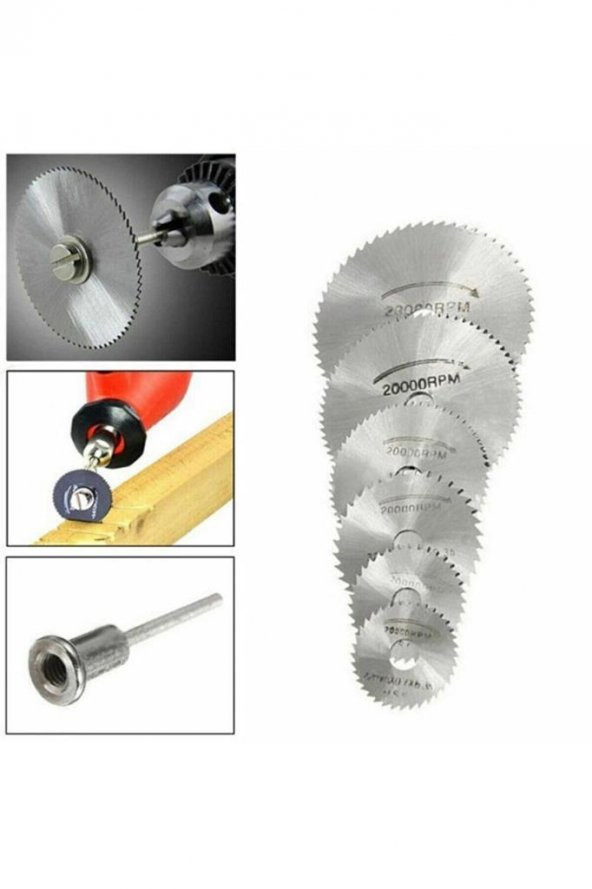 BN5 Gravür Ahşap Kesme Mini Testere Seti Takımı 8 Parça 50-22Mm - 2