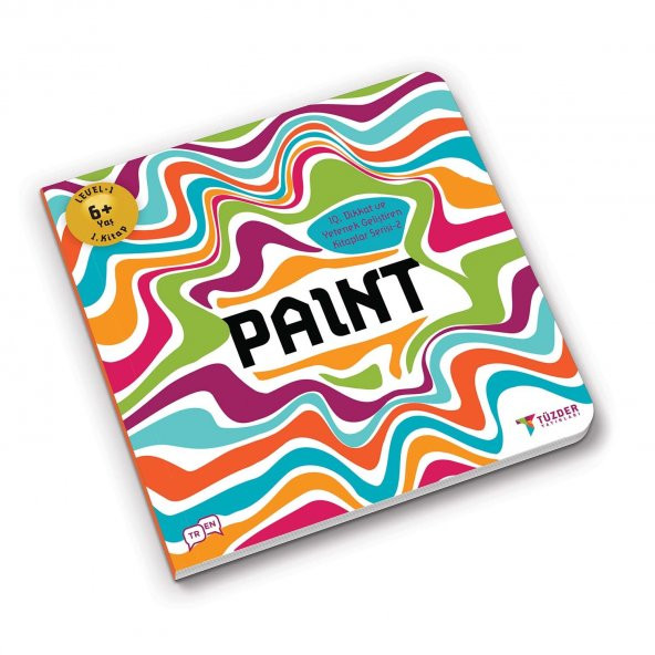 PAINT (6+ Yaş) / IQ Dikkat Ve Yetenek Geliştiren Kitaplar Serisi