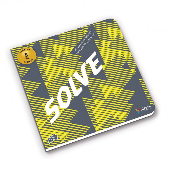 SOLVE (5+ Yaş) / IQ Dikkat Ve Yetenek Geliştiren Kitaplar Serisi
