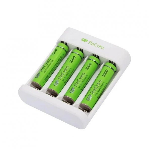 Gp Usb Pil Şarj Cihazı 4 Adet AAAAA