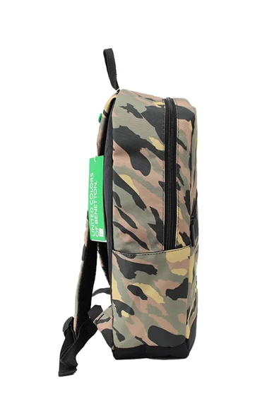 United Colors of Benetton Kamuflaj Okul Çantası Hâki / 76063 - 4