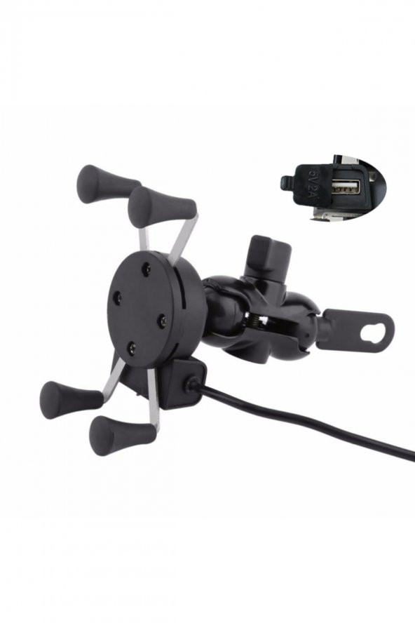 - 3067 Telefon Tutucu Usb Örümcek Model - 2