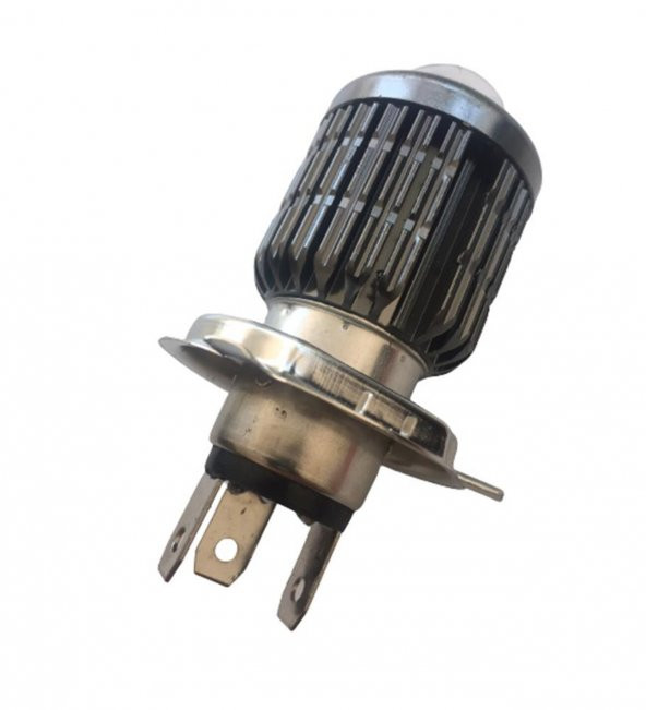 Led Far Ampül Metal Gövde Füme Kasa H-4 Uzun Kısa Vardır Kısa Sarı Uzun Beyaz - 3