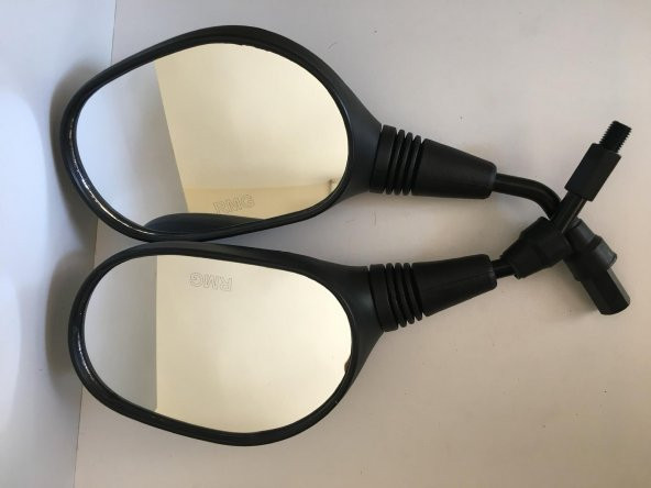 MOTOSİKLET SCOOTER 8 MM DÜZ DİŞ AYNA - 2
