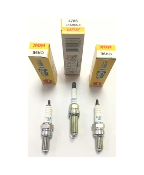 Bajaj Pulsar Buji Seti 3lü Ngk Lkar cr9e Seti ürün görseli